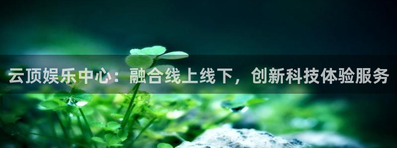今年会登录：云顶娱乐中心：融合线上线下，创新科技体验服务